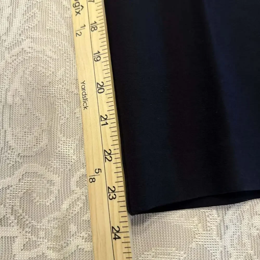 Betabrand Black Straight Leg Dress Pants XLP/W33.5/L24.5 Petite Dressy Office